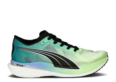 Puma Wmns Deviate Nitro Elite 2 'fizzy Lime Royal Sapphire' In Blue