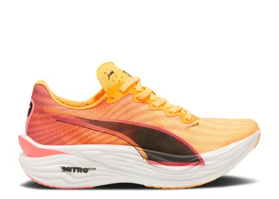 Puma Wmns Deviate Nitro Elite 3 'fade Pack - Sun Stream' In Orange