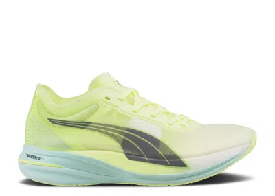 Puma Wmns Deviate Nitro Elite 'fizzy Light Nitro Blue' In Green