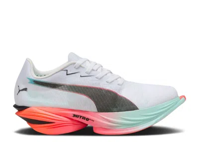 Puma Wmns Fast-r Nitro Elite 3 'white Glowing Red Mint'