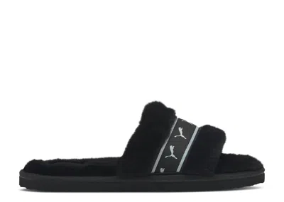 Puma Wmns Fluff Remix Slide 'black White'