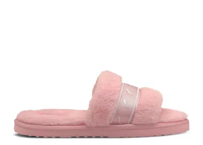 Puma Wmns Fluff Remix Slide 'lotus' In Pink