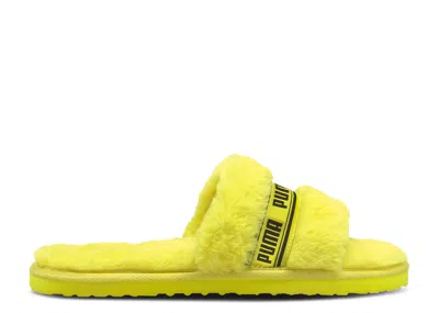 Puma Wmns Fluff Slide 'fluo Yellow'