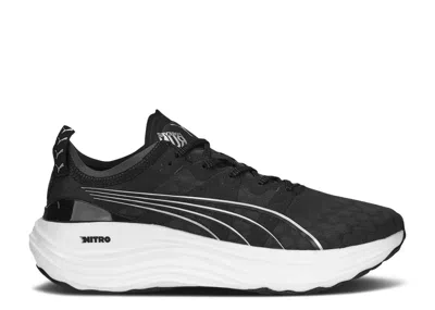 Puma Wmns Foreverrun Nitro 'black White'