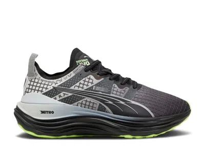 Puma Wmns Foreverrun Nitro 'water Repellent - Black Fizzy Apple'