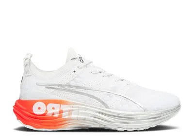 Puma Wmns Foreverrun Nitro 'white Cherry Tomato'
