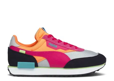 Puma Wmns Future Rider Soft 'grey Violet Beetroot Purple' In Gray