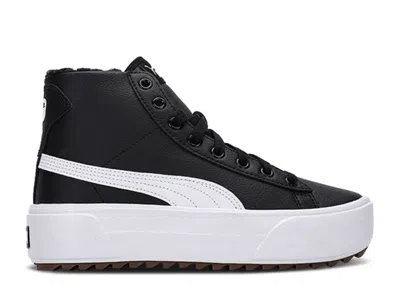 Puma Wmns Kaia Mid 'fur - Black'