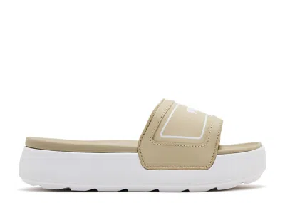 Puma Wmns Karmen Slide 'putty White' In Gray