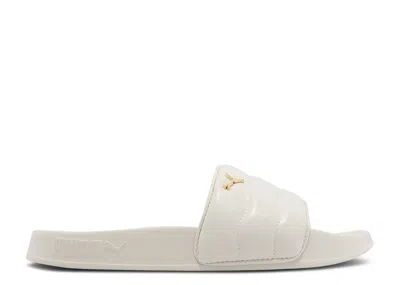 Puma Wmns Leadcat 2.0 Puffy Slide 'pristine' In White