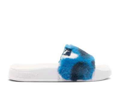 Puma Wmns Leadcat 2.0 Ylm Fluff Slide 'tie Dye' In Multi
