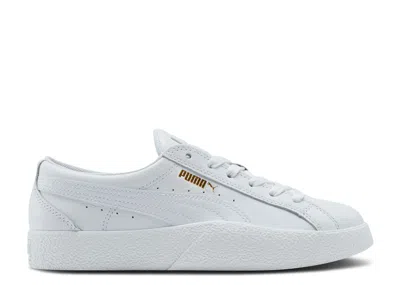 Puma Wmns Love Tumble Leather 'triple White'