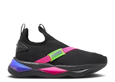 Puma Wmns Lqdcell Shatter Mid 'black Pink Green'