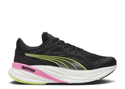Puma Wmns Magnify Nitro 2 'black Lime Pink'