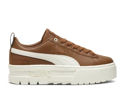 Puma Wmns Mayze Luxe 'haute Coffee' In Brown