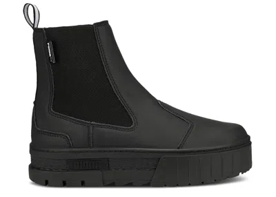 Puma Wmns Mayze Pop Chelsea Boot 'triple Black'