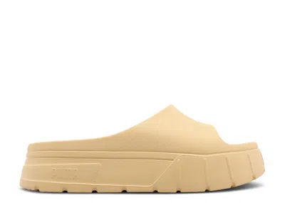 Puma Wmns Mayze Stack Injex Sandal 'light Straw' In Brown