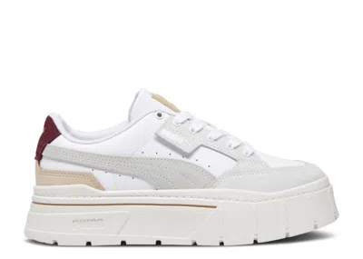 Puma Wmns Mayze Stack Luxe 'white Dark Jasper'