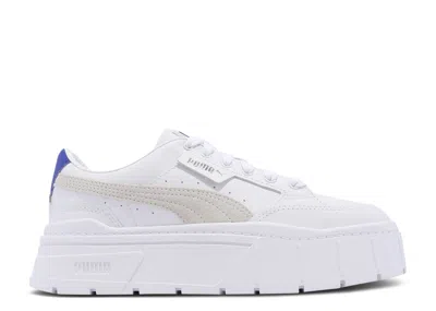 Puma Wmns Mayze Stack 'white Royal Sapphire'