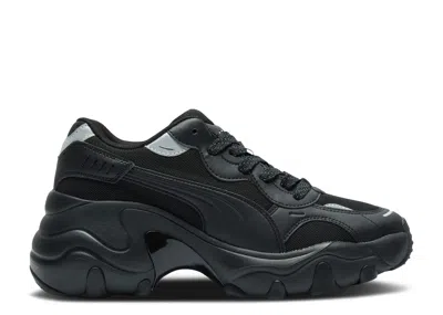 Puma Wmns Pulsar Wedge Mesh V2 'black Silver'