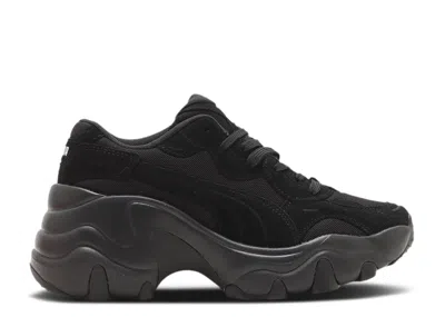 Puma Wmns Pulsar Wedge Suede 'black'