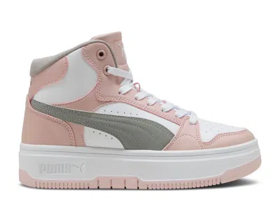 Puma Wmns Rebound Femme Mid 'grey Echo Mauve Mist' In Pink