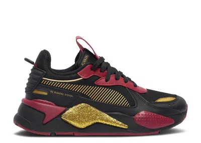 Puma Wmns Rs-x Glitz Cc 'black Tibetan Red Gold'