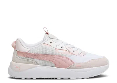 Puma Wmns Runtamed Platform 'feather Grey Future Pink' In Gray