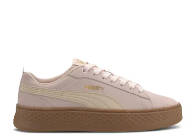 Puma Wmns Smash Platform Suede 'rosewater' In Pink