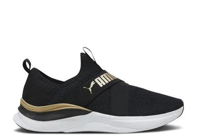 Puma Wmns Softride Harmony Slip-on 'black Gold'