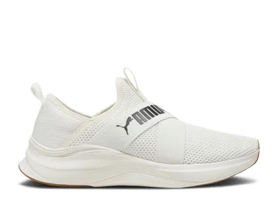 Puma Wmns Softride Harmony Slip-on 'warm White' In Cream
