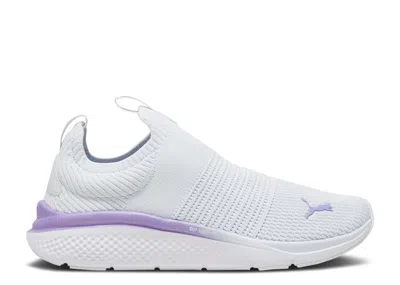 Puma Wmns Softride Pro Echo Slip-on 'silver Mist Lavender' In White