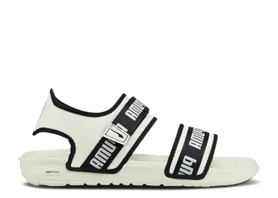 Puma Wmns Softride Slide 'wordmark - Marshmallow' In White