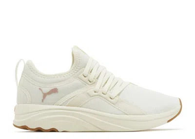 Puma Wmns Softride Sophia Eco 'marshmallow Rose Gold' In White
