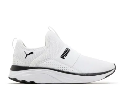 Puma Wmns Softride Sophia Slip-on 'white Black'