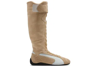 Puma Wmns Speedcat Boot 'light Sand Frosted Ivory' In Tan