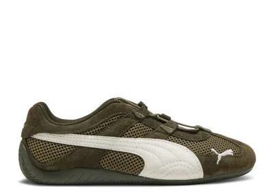 Puma Wmns Speedcat Go 'dark Olive' In Green