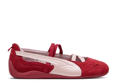 Puma Wmns Speedcat Lovelace Ballet 'dark Crimson' In Red