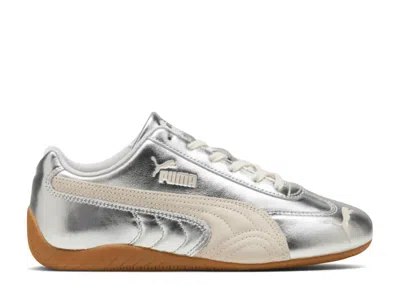 Puma Speedcat Leather Sneakers In Metallic