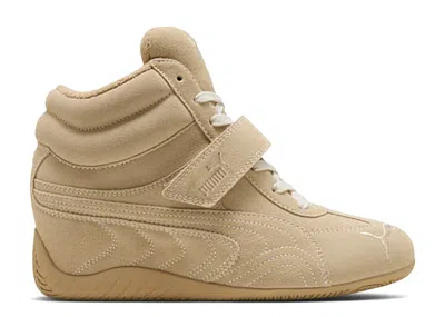 Puma Wmns Speedcat Wedge Tonal 'sand Dune Alpine Snow' In Brown
