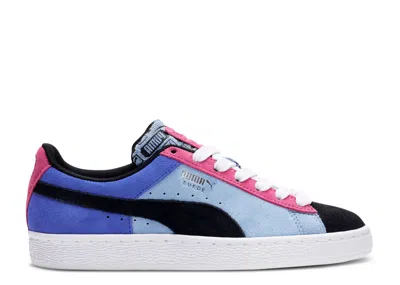 Puma Wmns Suede Classix 'fizzy Lime Serenity' In Blue