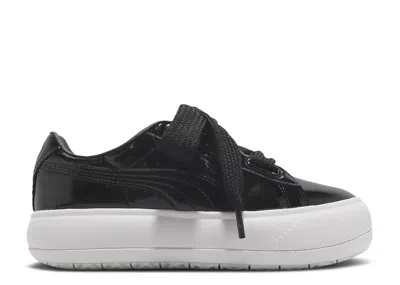 Puma Wmns Suede Mayu Heart Patent 'black White'