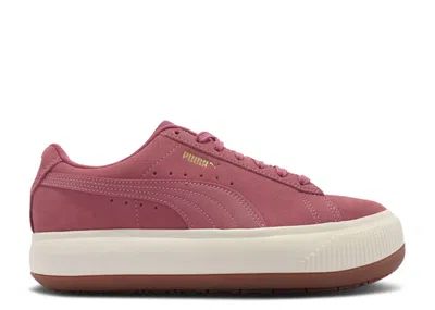 Puma Wmns Suede Mayu 'mauvewood' In Pink