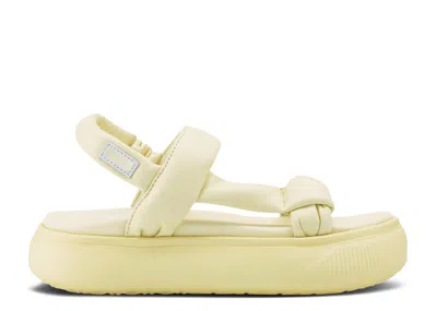 Puma Wmns Suede Mayu Summer 'anise Flower' In Yellow