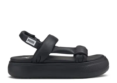 Puma Wmns Suede Mayu Summer Platform Sandal 'black'