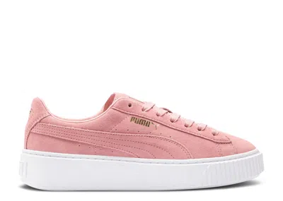 Puma Wmns Suede Platform 'bridal Rose' In Pink