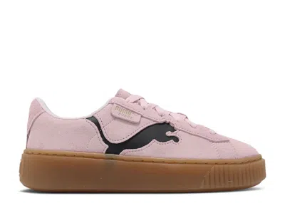Puma Wmns Suede Platform 'cutout - Pearl Pink Black'
