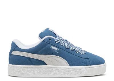 Puma Wmns Suede Xl 'plaid Lace - Blue Horizon'