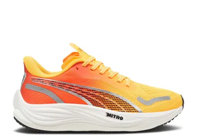 Puma Wmns Velocity Nitro 3 'fade Pack - Sun Stream' In Orange