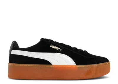 Puma Wmns Vikky Platform 'black Gum'